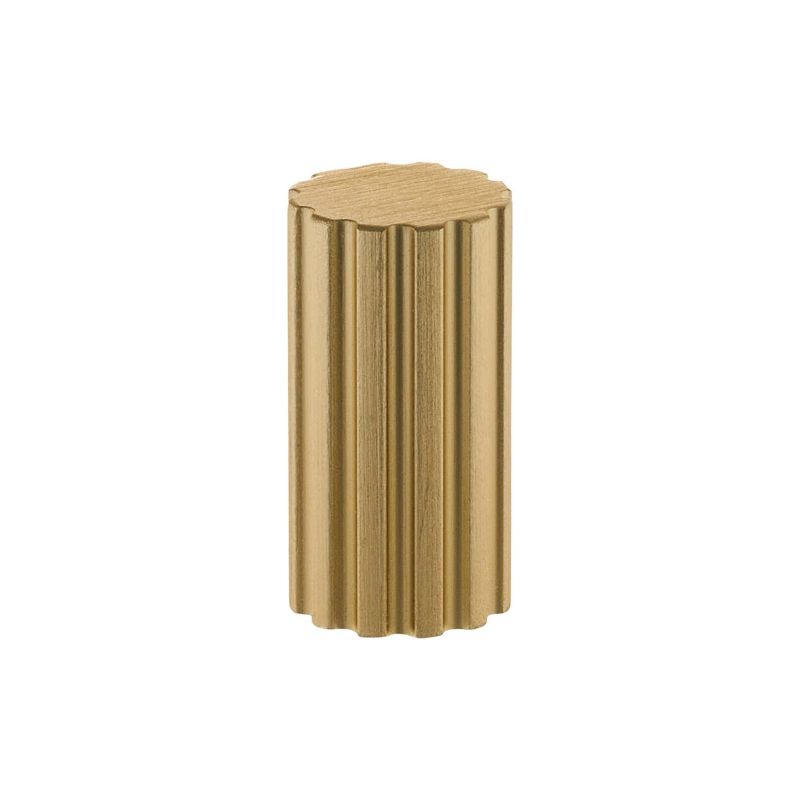 Gałka meblowa Schaffner Stripes fi 16 mm złota