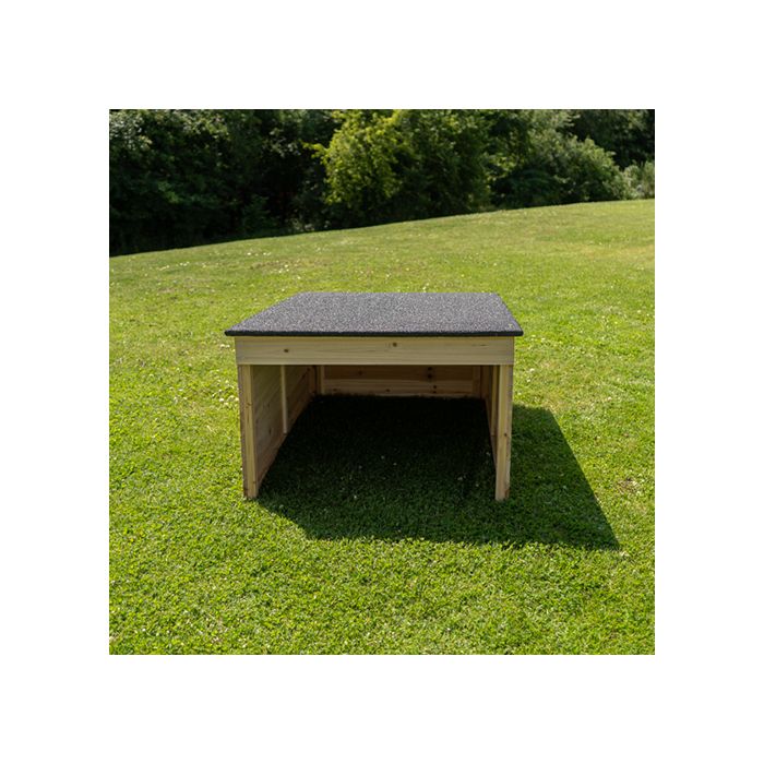 Garaż dla Robota Koszącego AM-Robots The Cube Duży Czarny Garaż dla Robota Koszącego - Czarny -  1 szt.
