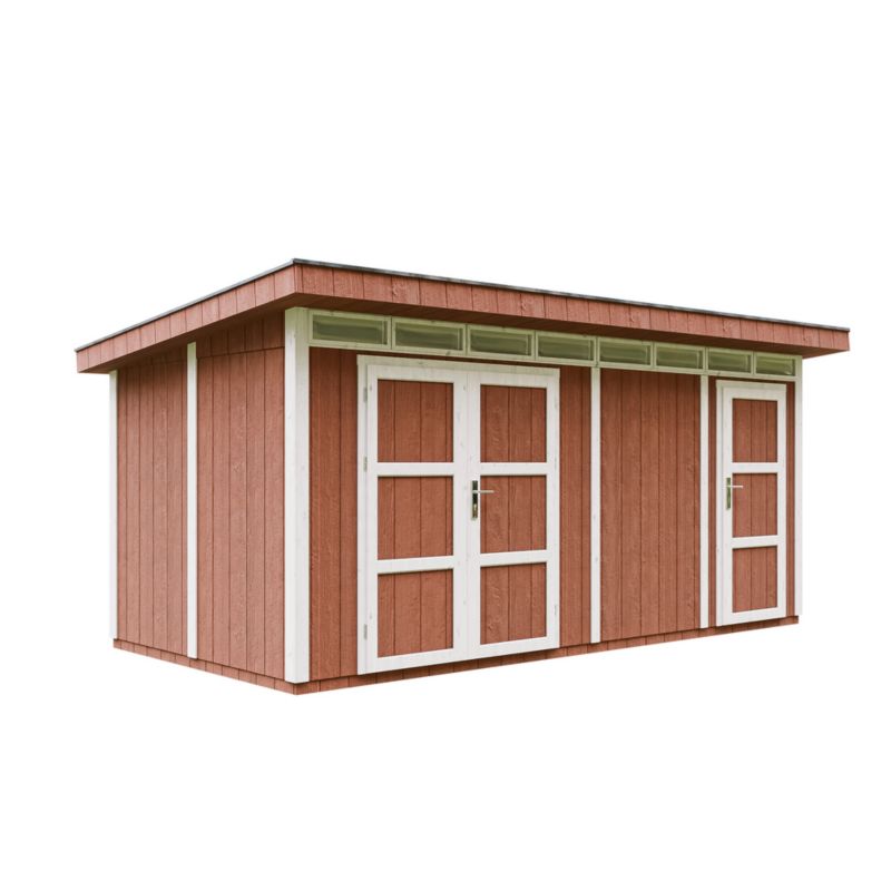 Garaż na motocykle LP SmartSide Timbela M905C-REDWOOD RED 11.5 m² 1 szt.
