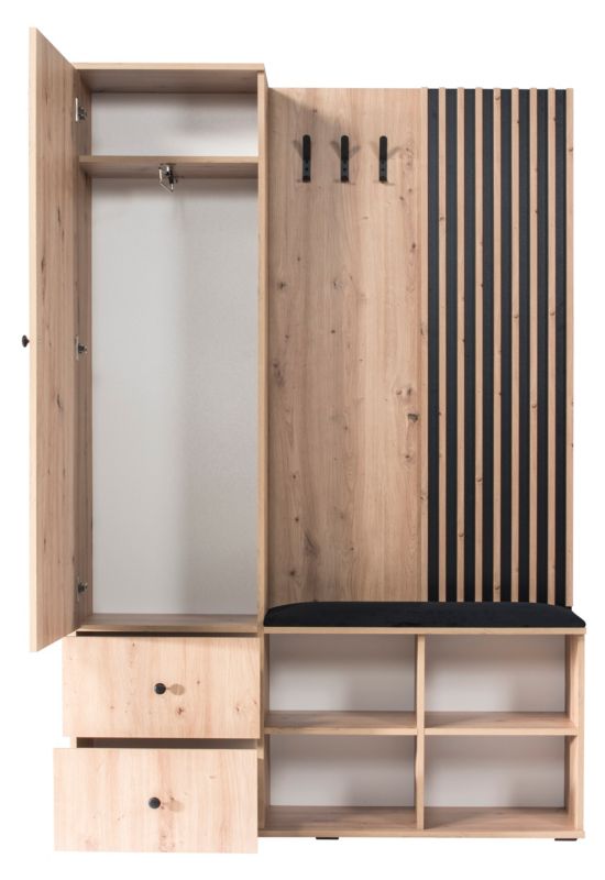 Garderoba MINIO go for it  MALI dąb artisan 1 szt.