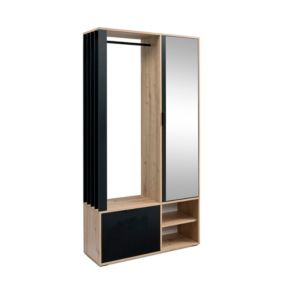Garderoba MINIO go for it  MELO dąb artisan/czarny 1 szt.