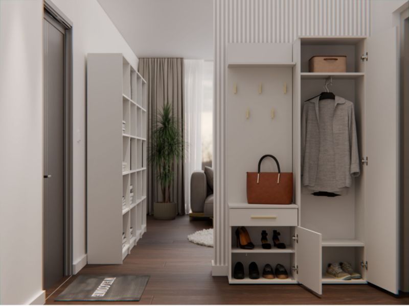 Garderoba Topeshop Duo Kaszmir Szafa 180x50x35 cm 35x100x180 cm 1 szt.