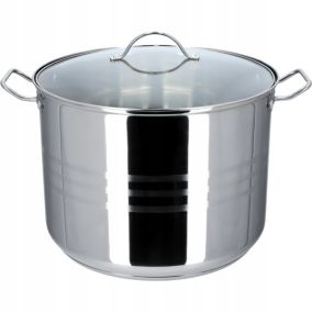 Garnek KADAX Gar Stalowy Z Pokrywką indukcja 32cm 18 L 1szt.