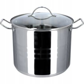 Garnek KADAX Gar Z Pokrywką indukcja Stal 24 cm 9 L 1szt.