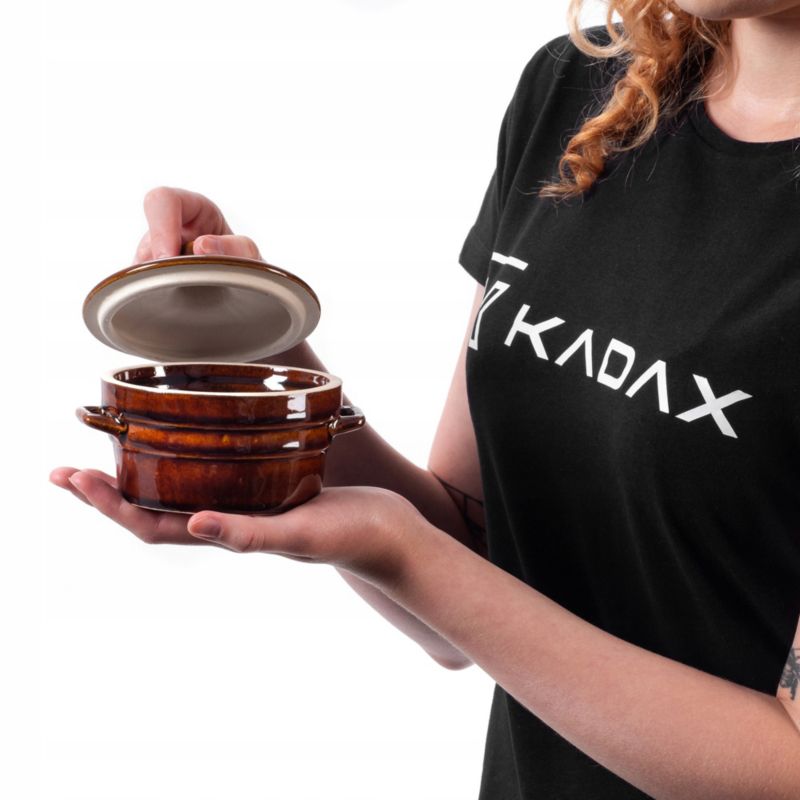 Garnek KADAX Na Smalec Z Pokrywką Kamionkowy 0,3L 1szt.