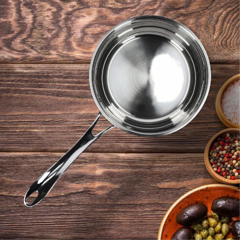 Garnek KADAX Rondelek Stalowy Z Rączką 16 cm 1,8 L 1 szt.