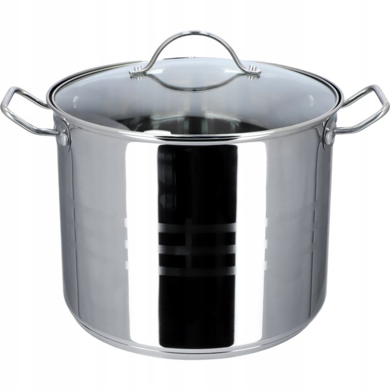 Garnek KADAX Stalowy Z Pokrywką indukcja Bigos 26cm 11 L 1szt.