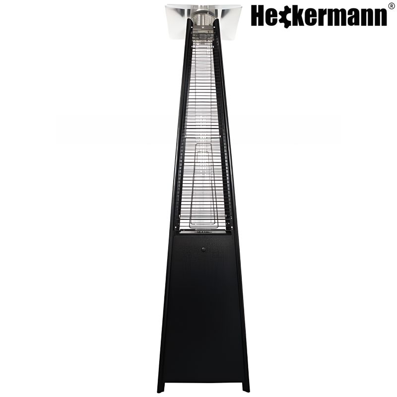 Gazowa piramida grzewcza Heckermann HS-PHM-H Czarna 1szt