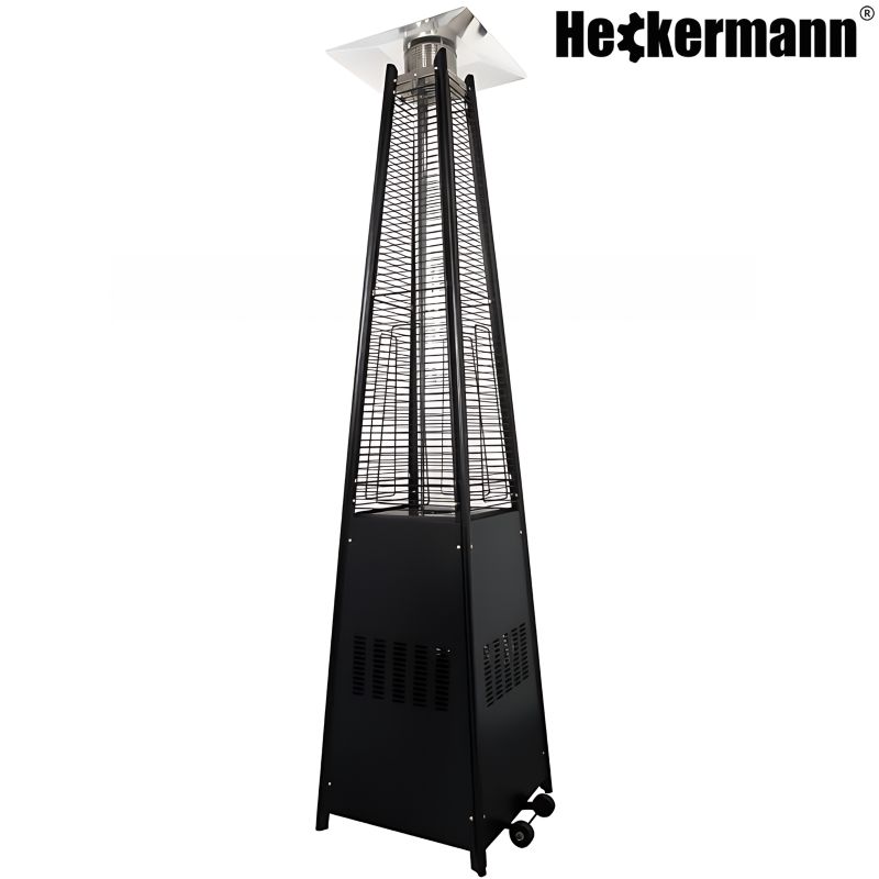 Gazowa piramida grzewcza Heckermann HS-PHM-H Czarna 1szt