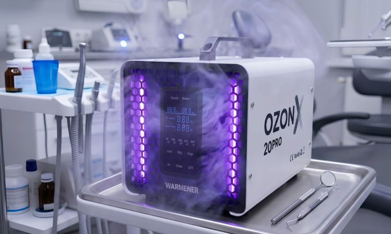 Generator Ozonu 20 G/H WARMENER OzonX 20Pro Ozonator Oczyszczacz Powietrza Samochodowy Wody 160W 1 szt
