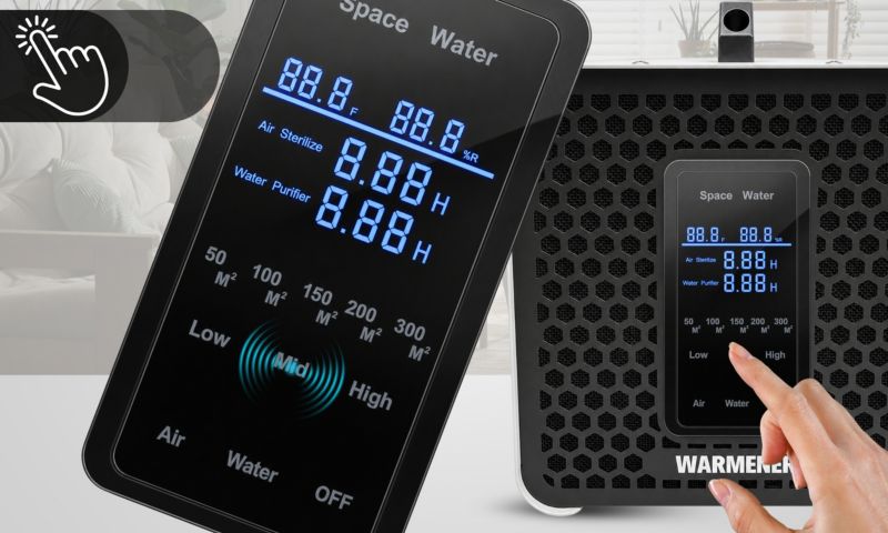 Generator Ozonu 20 G/H WARMENER OzonX 20Pro Ozonator Oczyszczacz Powietrza Samochodowy Wody 160W 1 szt