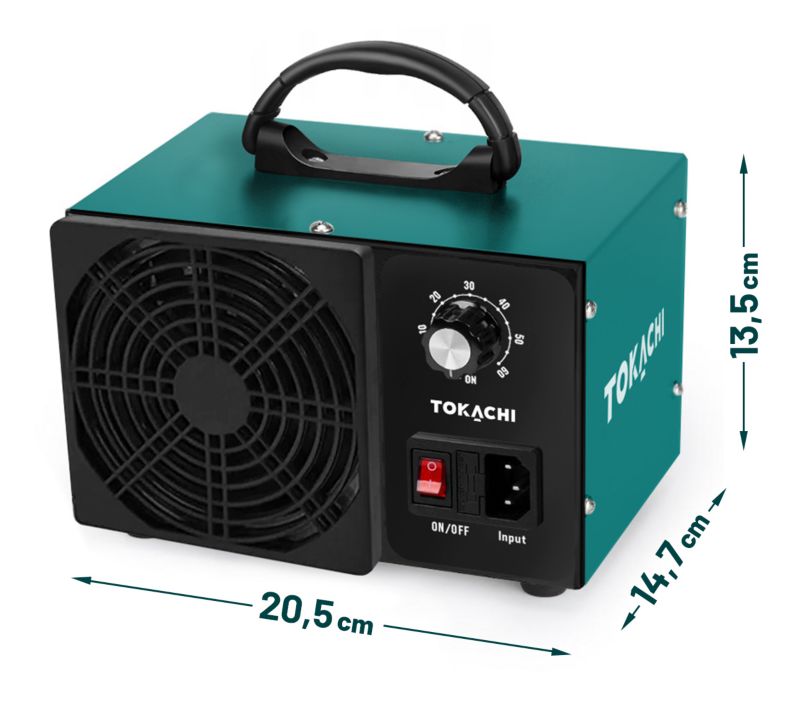 Generator ozonu 40 000 MG/H ozonator Tokachi CleanO3 40 oczyszczacz powietrza 1 szt.