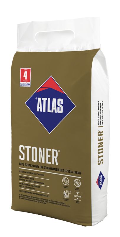 Gips szpachlowy do spoinowania Atlas Stoner 5 kg