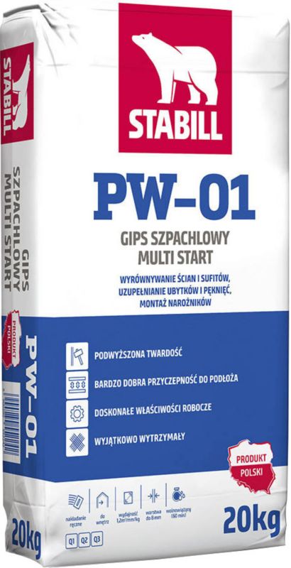 Gips szpachlowy Stabill PW-01