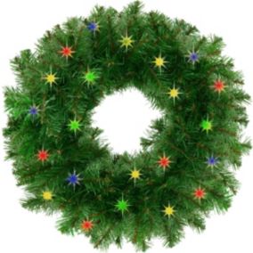 Girlanda choinkowa Springos 270 cm, łańcuch świąteczny z lampkami LED multikolor, biały ciepły 1 szt.