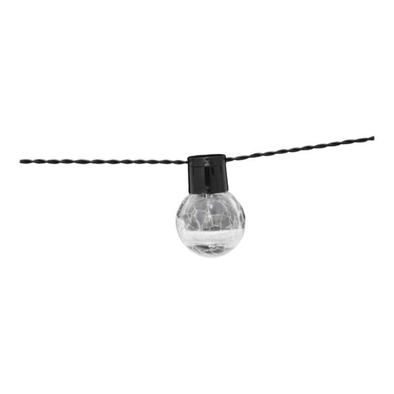Girlanda Crackle Ball 8G IP44 biała