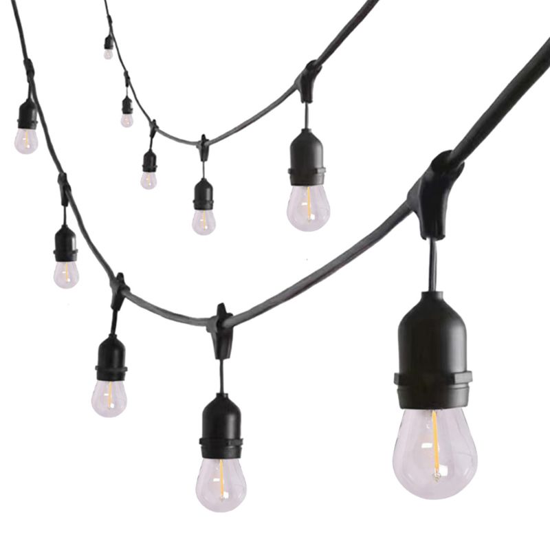 Girlanda LED XUDO 10m 10 x E27 z żarówkami 1W 2700K Biały ciepły 1 szt.