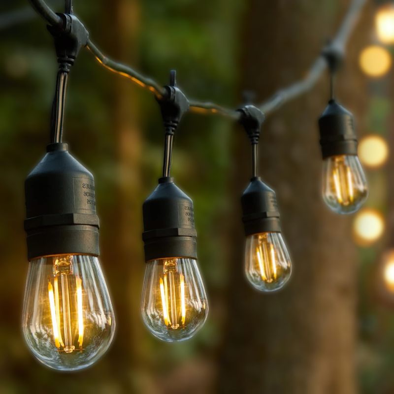 Girlanda LED XUDO 10m 10 x E27 z żarówkami 1W 2700K Biały ciepły 1 szt.