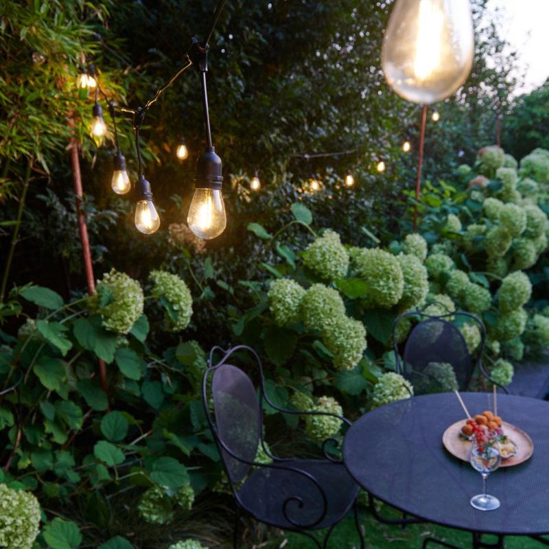 Girlanda solarna 15 LED filamentowa 3000 K IP44