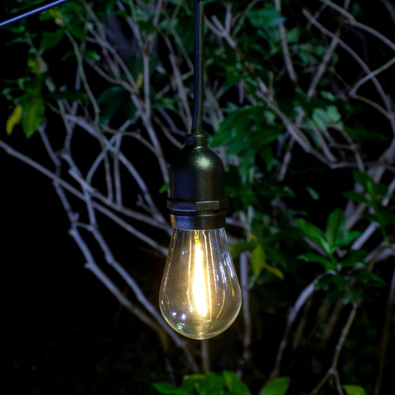Girlanda solarna 15 LED filamentowa 3000 K IP44