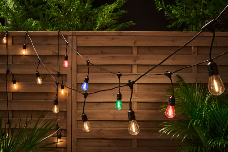 Girlanda solarna 15 LED filamentowa 3000 K IP44