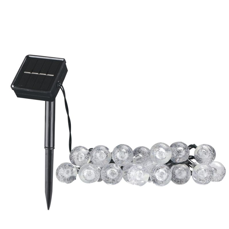 Girlanda solarna Goldlux Kulki 20 LED 2700 K