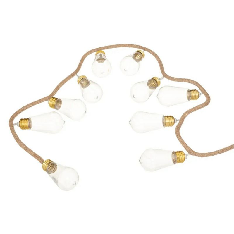 Girlanda świetlna na sznurku 10 LED Atmosphera beż 154 cm 1 szt.