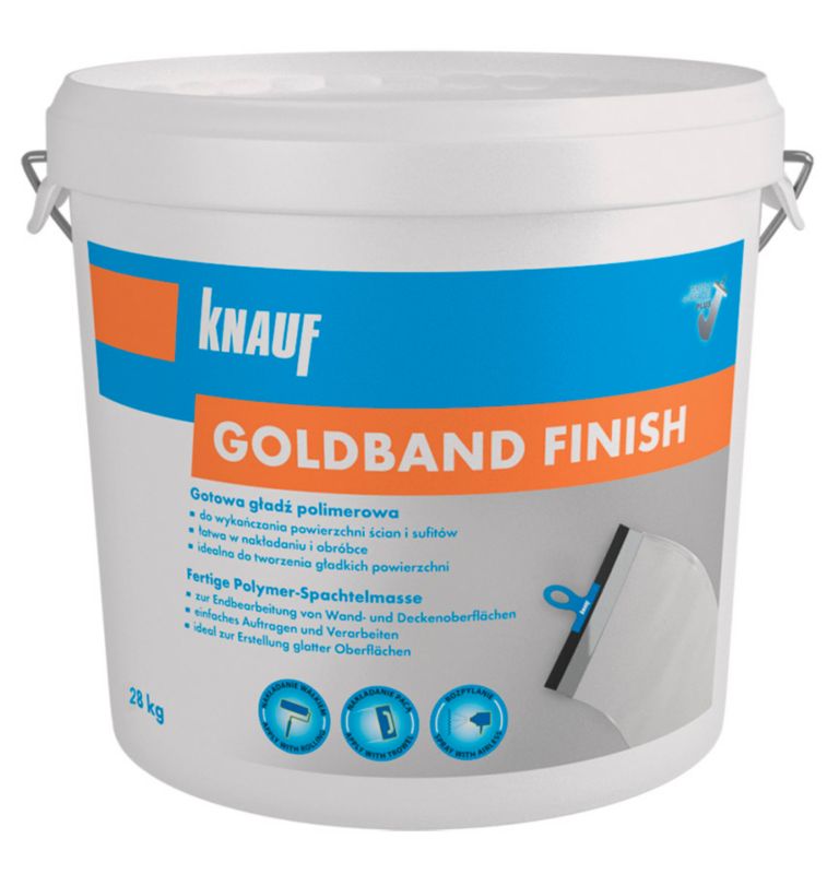 Gładź gotowa Knauf Goldband Finish 18 kg