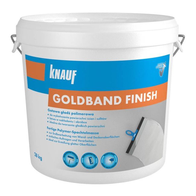 Gładź gotowa Knauf Goldband Finish 28 kg