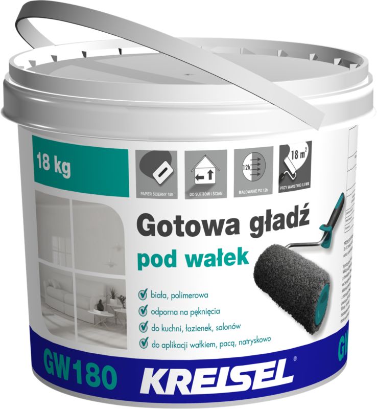 Gładź pod wałek Kreisel GW180 18 kg