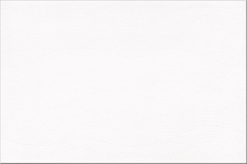 Glazura Alva Cersanit 25 x 40 cm biała 1,2 m2
