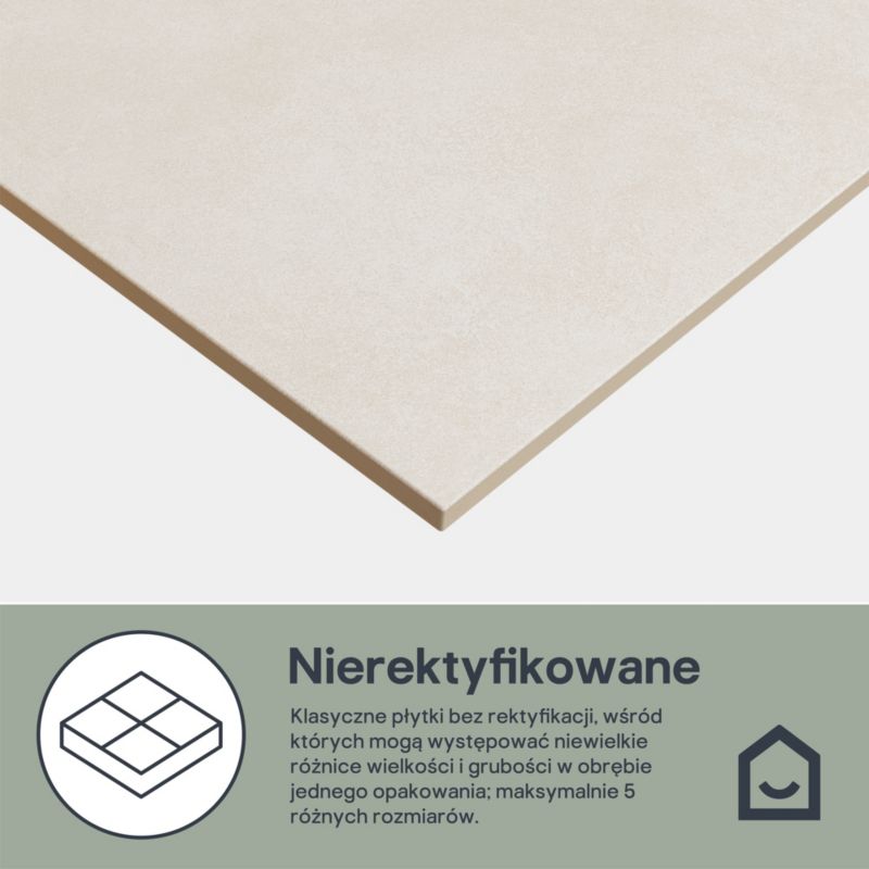 Glazura Domiati GoodHome 30 x 60 cm beige 1,25 m2