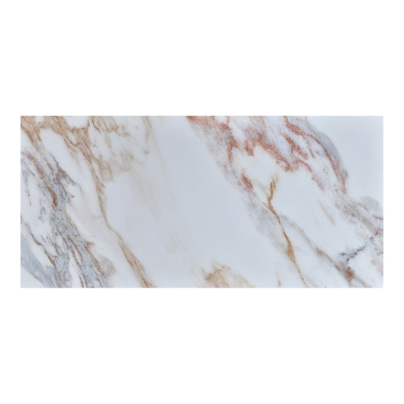 Glazura Elegance GoodHome 30 x 60 cm marble white red 1,08 m2