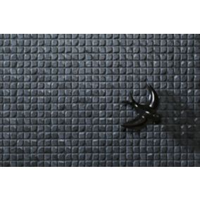 Glazura Hardy 24,5 x 74,5 cm negro struktura 1,45 m2
