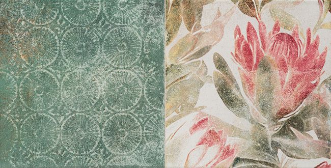 Glazura Margot Arte Flower 30,8 x 60,8 cm dekor C