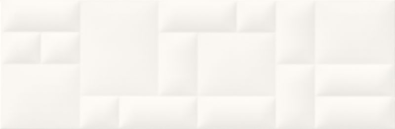 Glazura Marika Cersanit 29 x 89 cm biała struktura 0,77 m2