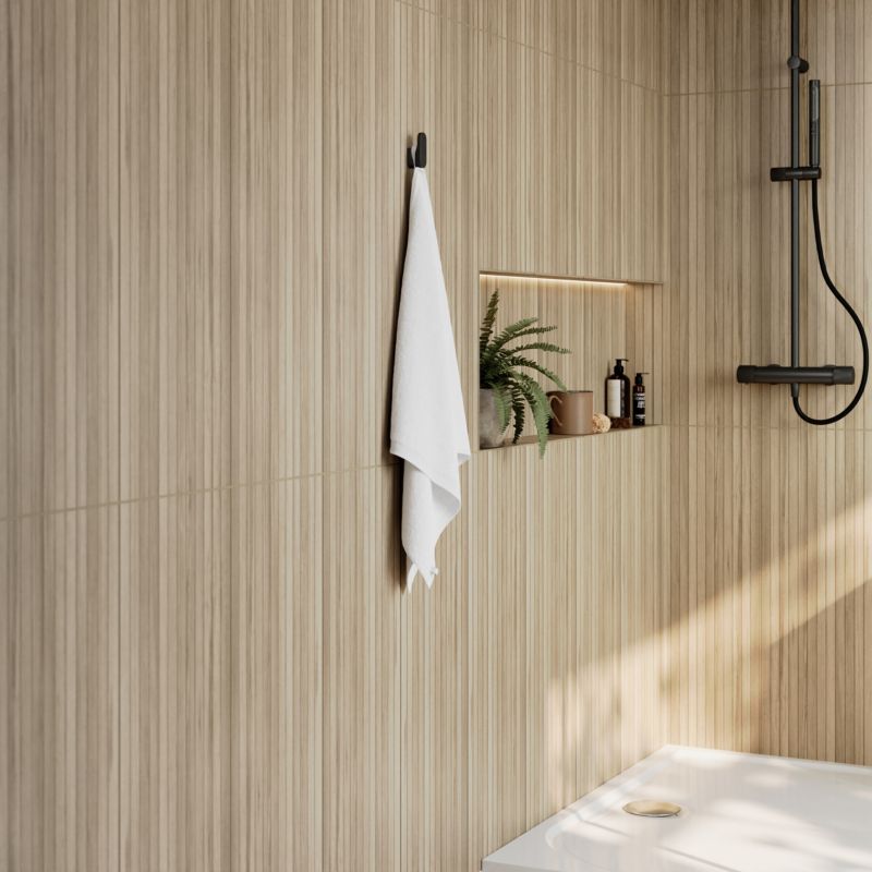 Glazura Palmaria 29 x 89 cm wood ribbed 1,29 m2