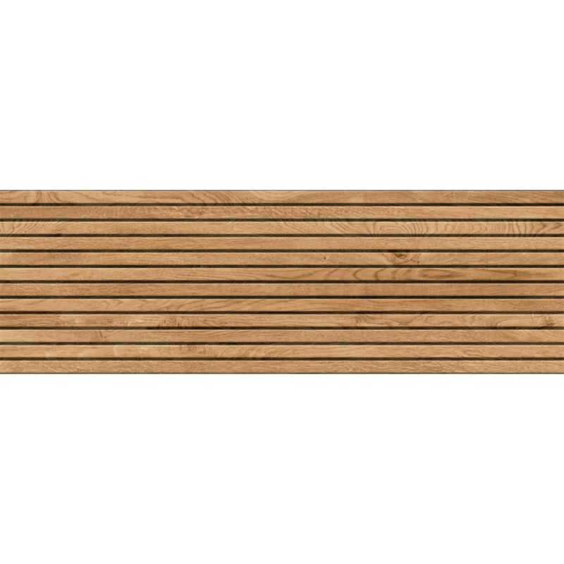Glazura Palmaria 29 x 89 cm wood ribbed 1,29 m2