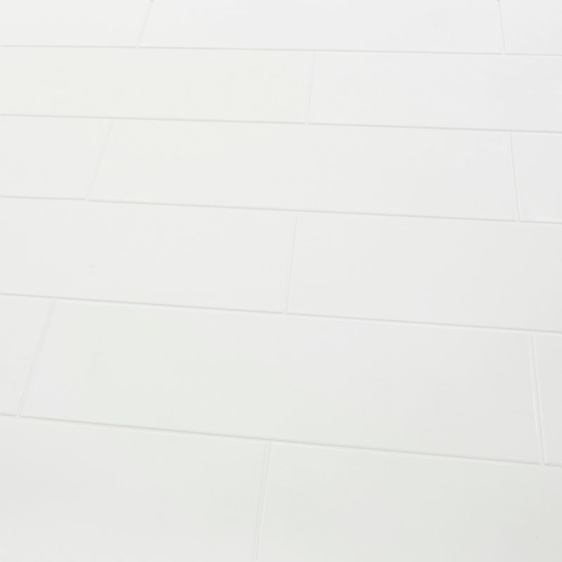 Glazura Plain GoodHome 20 x 60 cm white 0,96 m2 W1C1