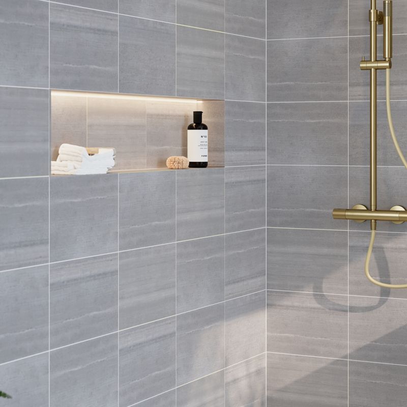 Glazura Scola 25 x 40 cm travertin grey 1,5 m2