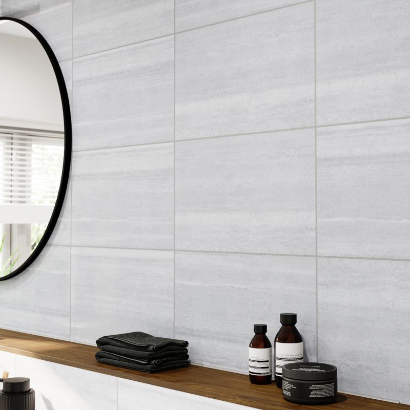 Glazura Scola 25 x 40 cm travertin white 1,5 m2