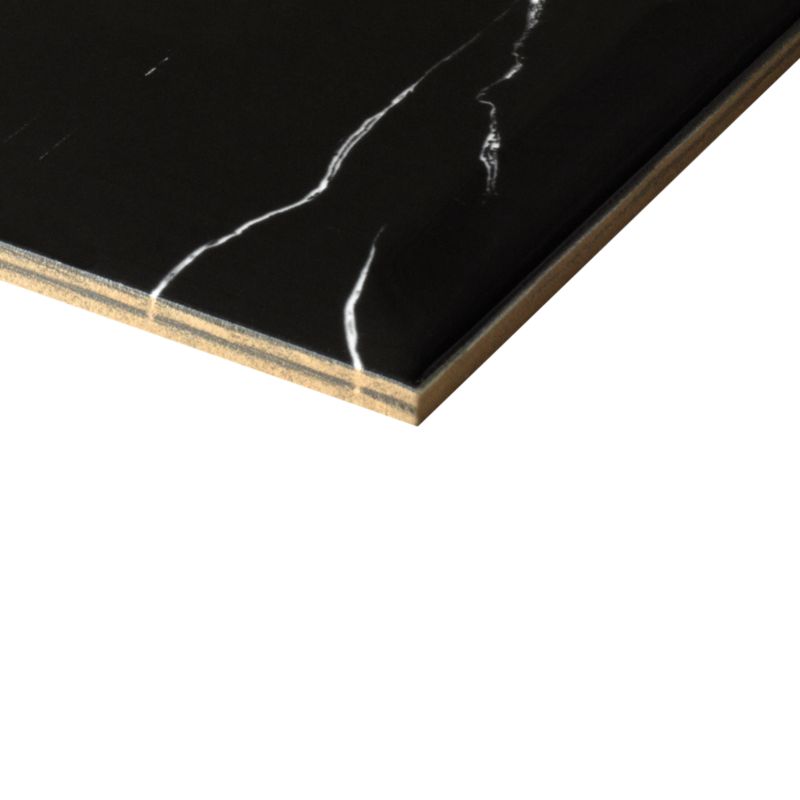 Glazura Trentie GoodHome 10 x 20 cm black merable 1 m2