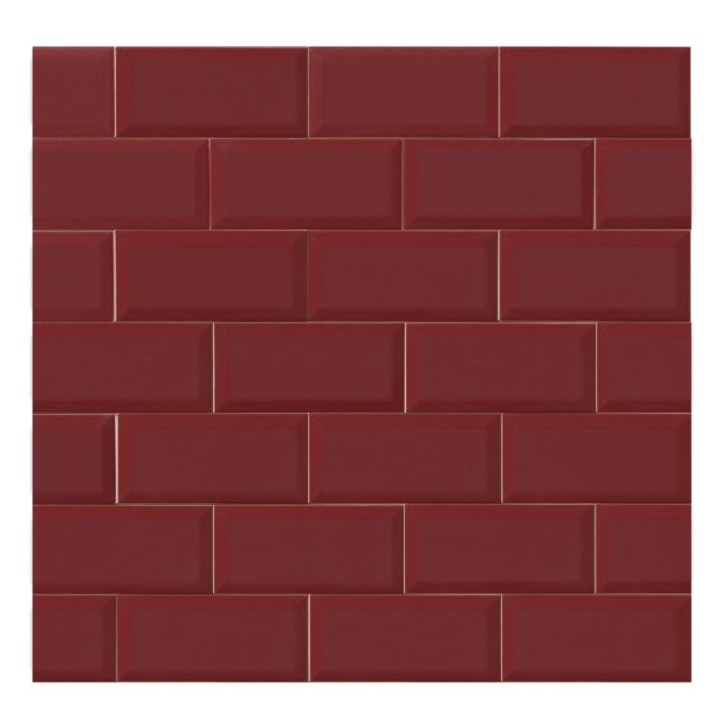 Glazura Trentie GoodHome 10 x 20 cm burnt russet 1 m2