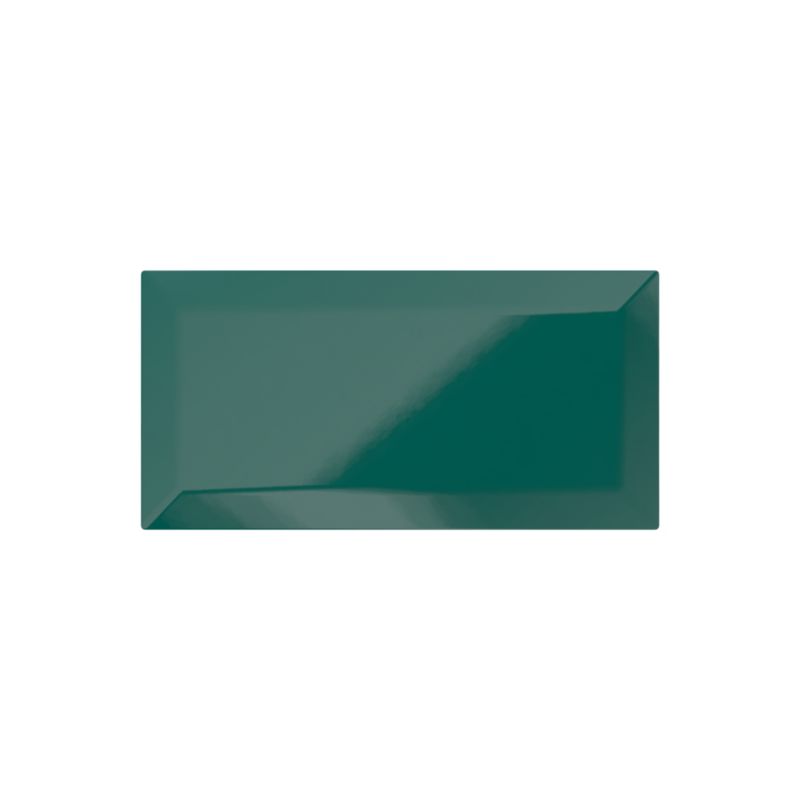 Glazura Trentie GoodHome 10 x 20 cm dark green 0,8 m2