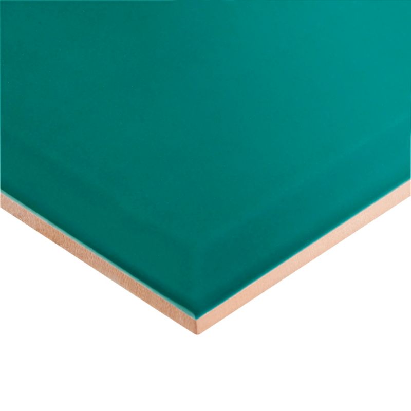 Glazura Trentie GoodHome 10 x 20 cm dark green 0,8 m2
