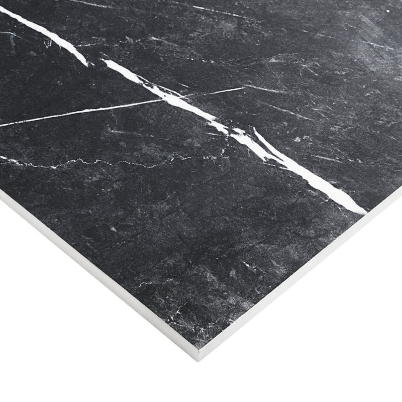 Glazura Ultimate Marble GoodHome 37 x 75 cm black 0,83 m2