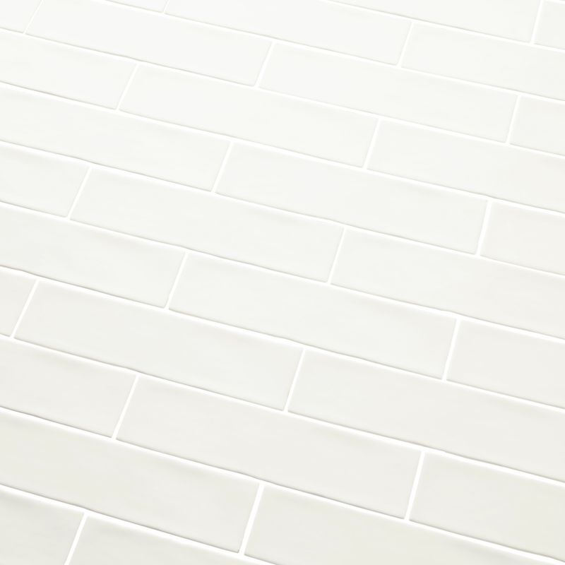 Glazura Vernisse GoodHome 7,5 x 30,1 cm white 0,92 m2
