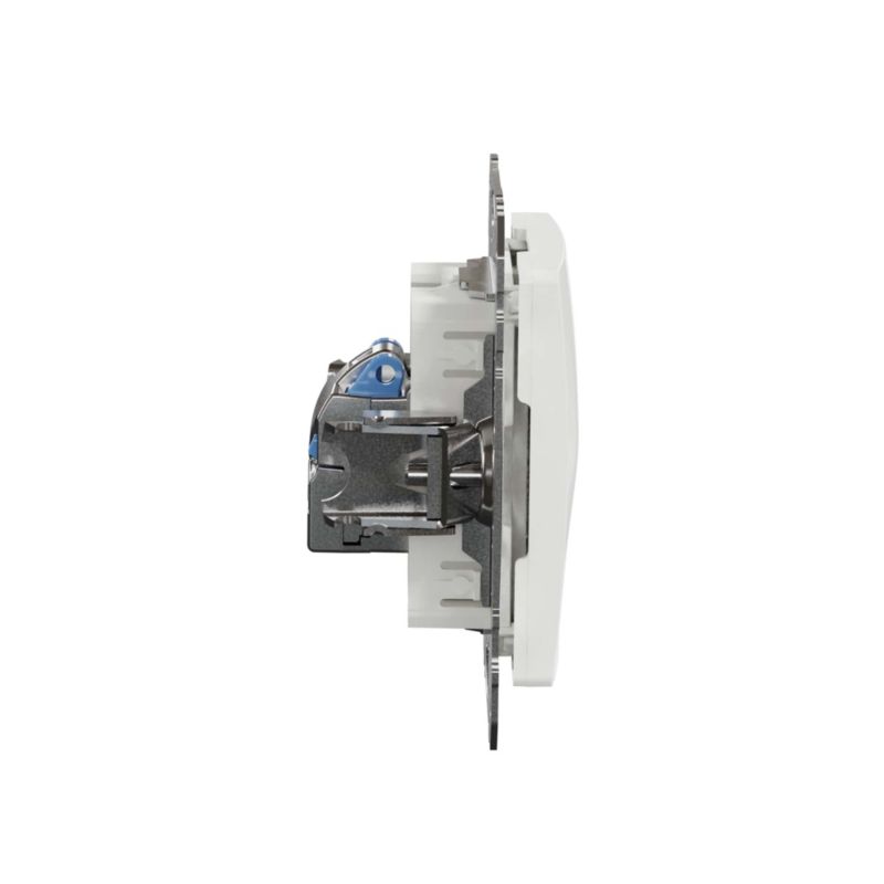 Gniazdo komputerowe RJ45 Schneider Electric Sedna Design&Elements kategoria 6 białe
