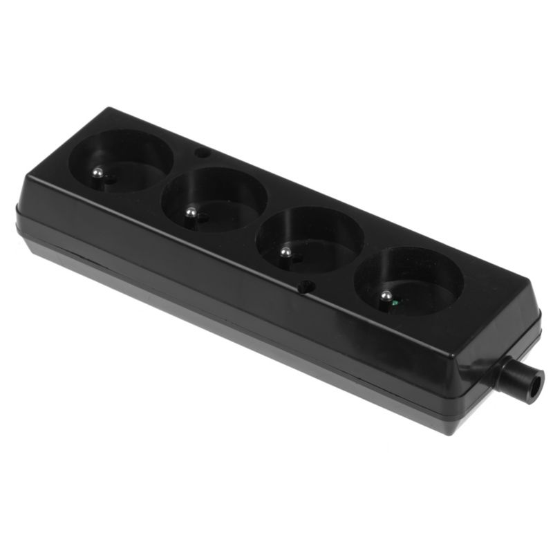 Gniazdo przenośne 4-krotne KEL GN-470 4x2P+Z 16 A 250 V T-11014 1 szt.