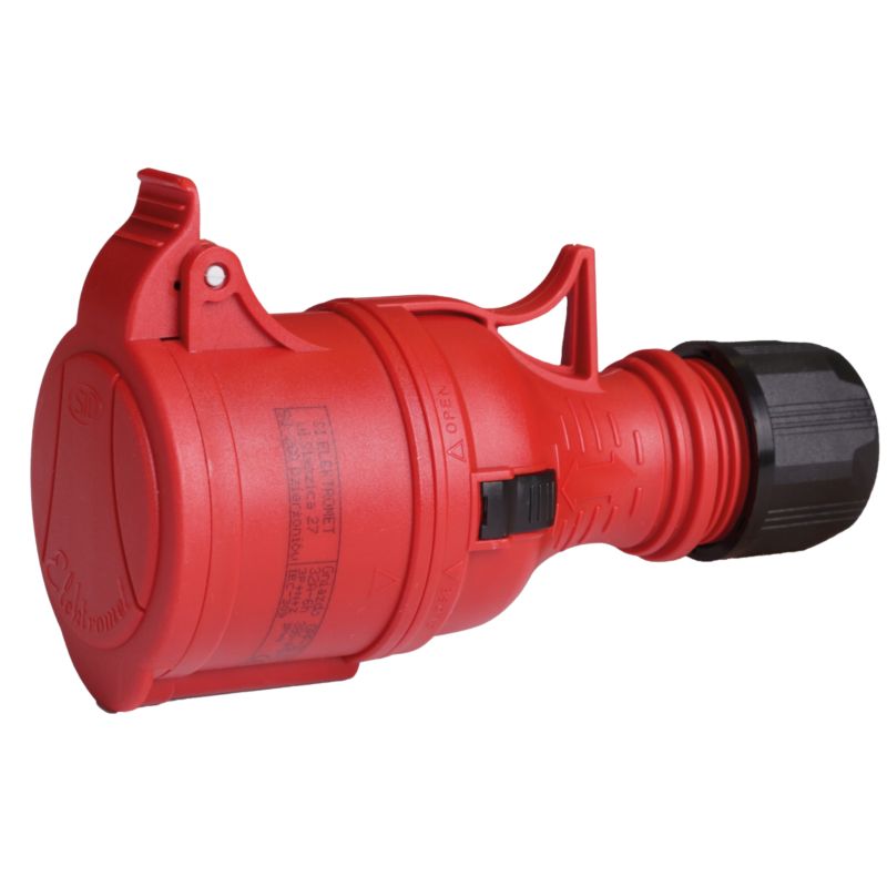 Gniazdo Siłowe Przenośne Twist Typ B Elektromet 160x95mm 16A 5P 400V 1 Szt.